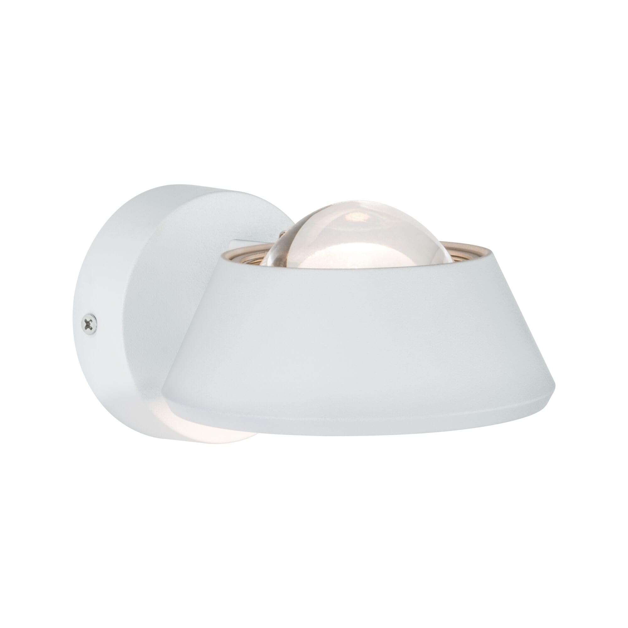 Paulmann 70946 Luminaria de techo LED WallCeiling Sabik IP44 230V redonda incl. 1x9 / 1x4 W regulable blanco mate lámpara de baño plástico 2700 K