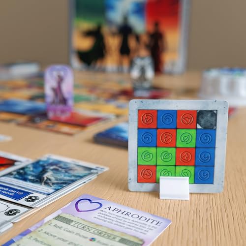 Pantheum: Demigods of Olympia juego de mesa miniatura 6