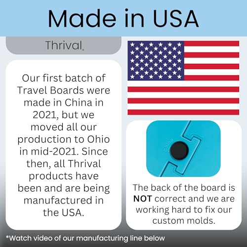 Image of Thrival Deep Tissue Pro - Fully Adjustable Psoas, Back and Hip Flexor Muscle Release Tool with Thrival App for Targeted Routines, Deep Tissue, Trigger Point Massage (Blue) - Made in USA