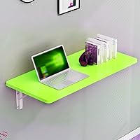 Vista 7 de Mesa plegable resistente montada en la pared, escritorio para niños, escritorio de computadora, mesa de comedor, mesas de bar, estantería, banco