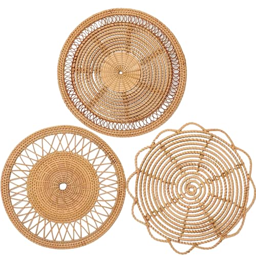 Panier suspendu en osier de style classique naturel haut de gamme