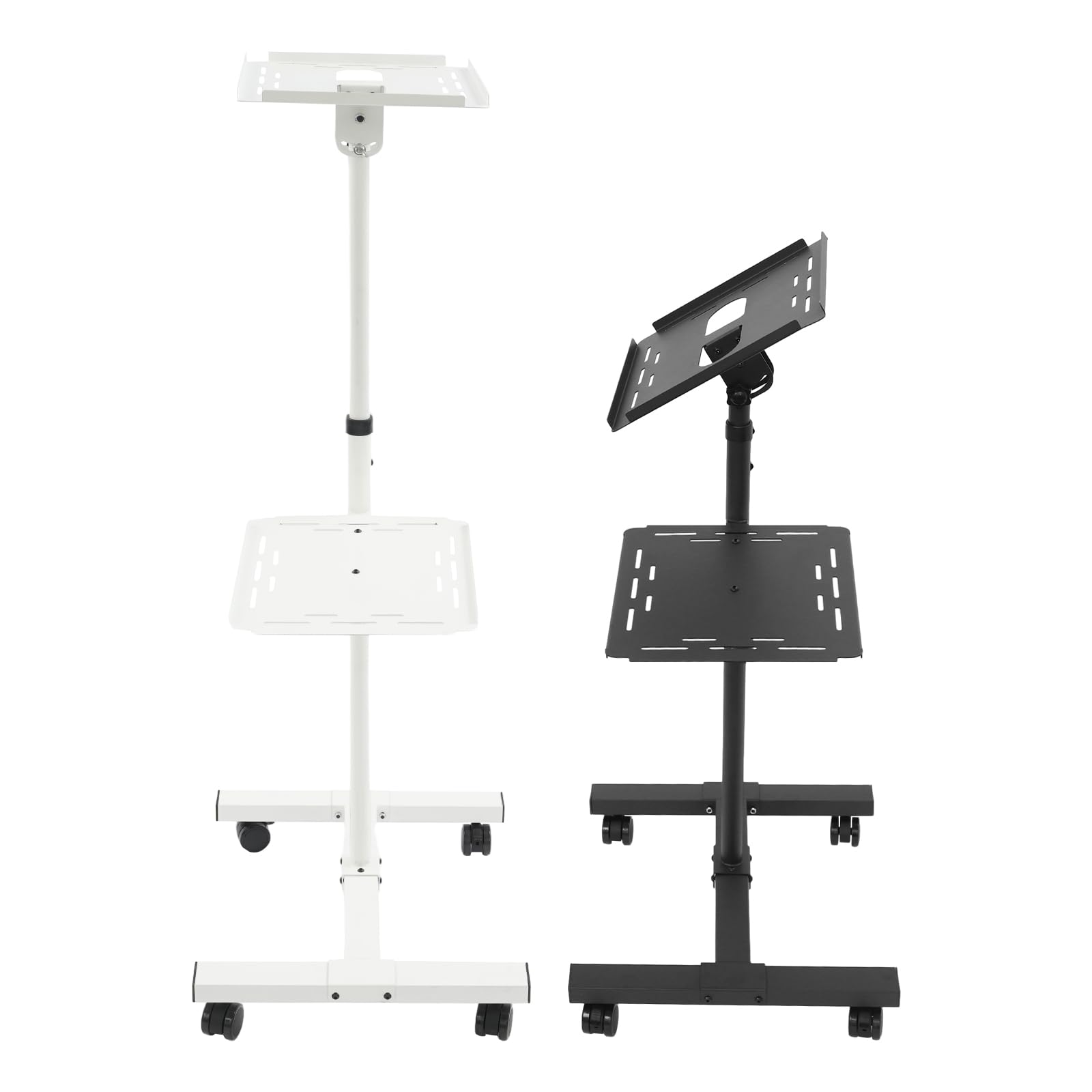 Soporte para proyector ajustable con ruedas