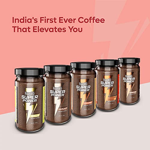 Image of VANREO Roastea Super Power Instant Coffee Caramel(60 Gms)