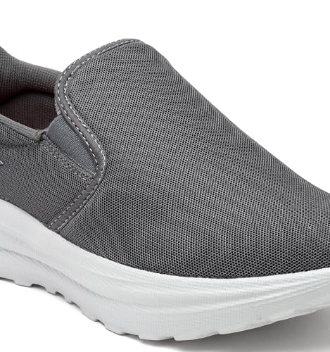 Image of ASIAN Men SUPERWALK-19 Casual wear Walking and Running Shoes Without Laces, Lightweight and Comfortable Shoes with Upper Fabric for Men & Boys