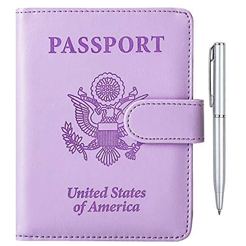 Tigari Passport Holder Wallet, Travel Essentials Passport And Vaccine Card Holder Combo, Leather Travel Wallet Rfid Blocking For Men Women, Passport Cover Protector With Waterproof Card Slot #TOP29