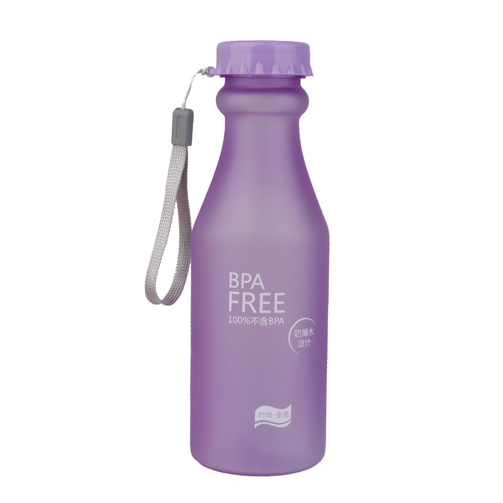 BNF Portable Leak-proof Unbreakable Sport Water Bottle Travel Cycling Cup Purple | Sporting Goods | Cycling | Bicycle Accessories | Water Bottles & Cages-image-13