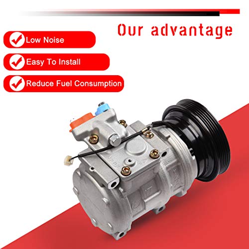 Image of cciyu Air Conditioning Compressor for Toyota Camry 2.0L 2.2L 1987-1991