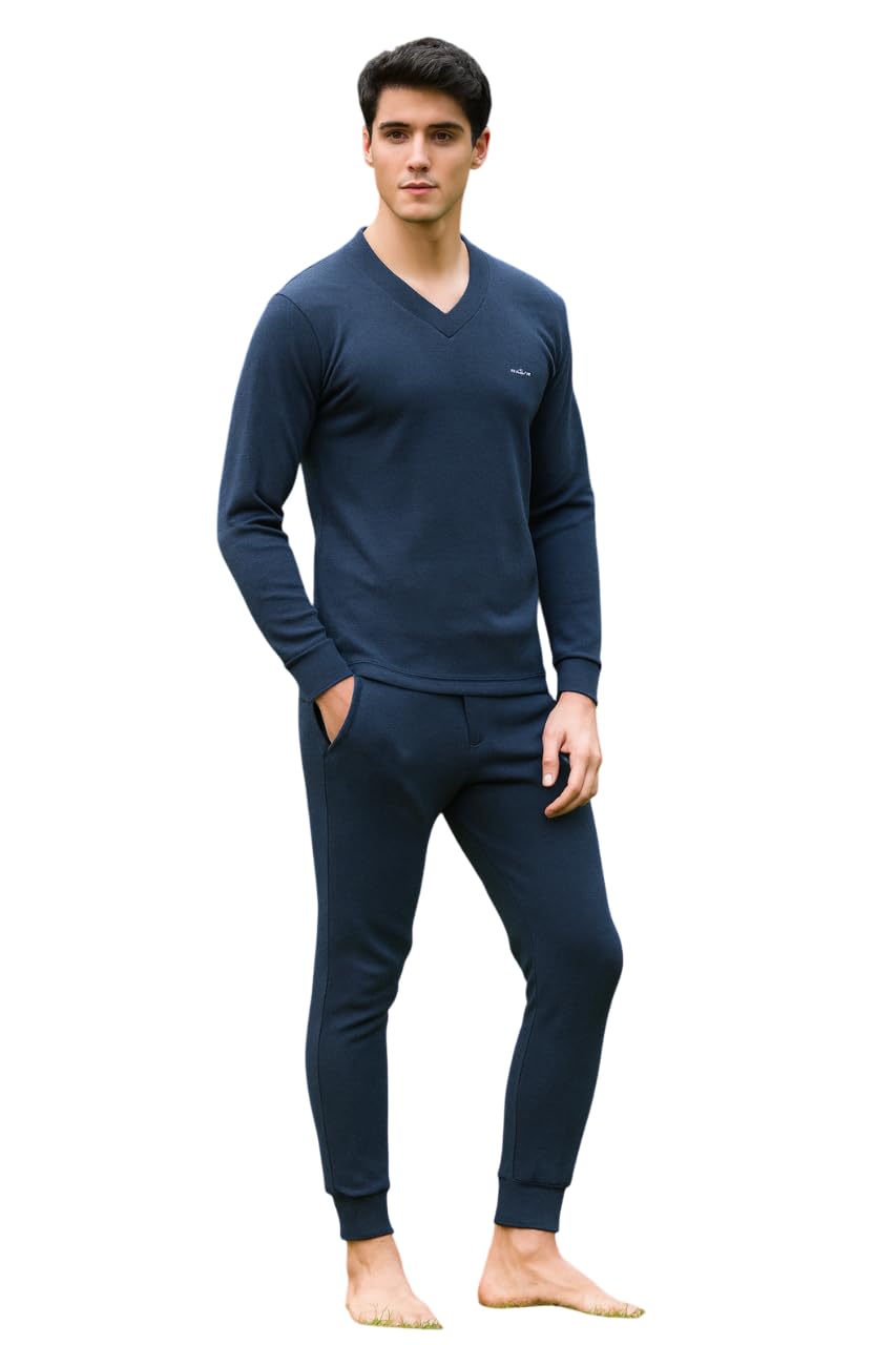 dollar Wintercare Men Thermal Top & Bottom Set-picture-27