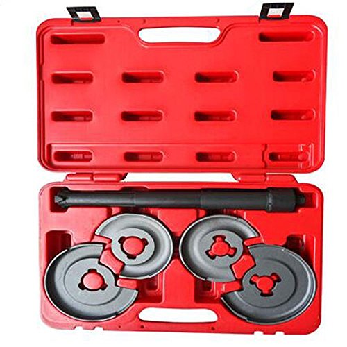 MILLION PARTS 5Pcs Suspension Coil Spring Compressor Strut Tool Kit Compatible with Mercedes Benz