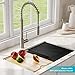 KRAUS Kore 27-Inch Undermount Workstation 16 Gauge Single Bowl Stainless Steel Kitchen Sink with Accessories, KWU110-27