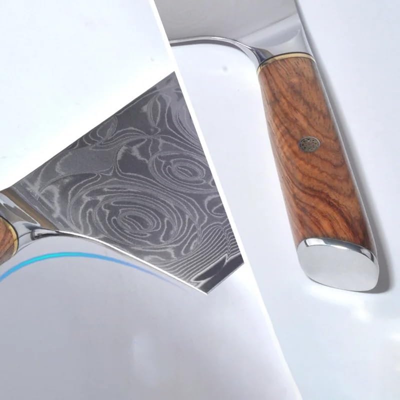 Meat Cleaver,Cleaver Knife, 7 Inch Slicing Knife 67 Layers Damascus Steel 10Cr15MoV Blade Wood Handle Sharp Chefs Cleaver Meat Professional Kitchen Knife