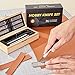 Hobby knife set with 18