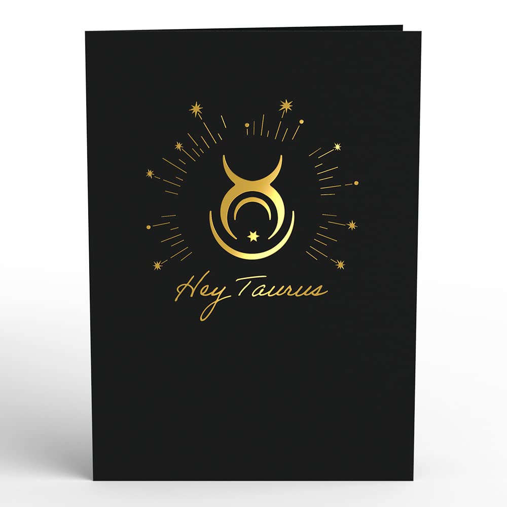 IGifts And Cards Leo Zodiac Star Sign Birthday 3D Pop Up Greeting Card - Constellation Fun Birthday Present, Astrological Anniversary Celebration, Horoscope Theme Party, Zodiac Sign Gift Ideas, 5x7