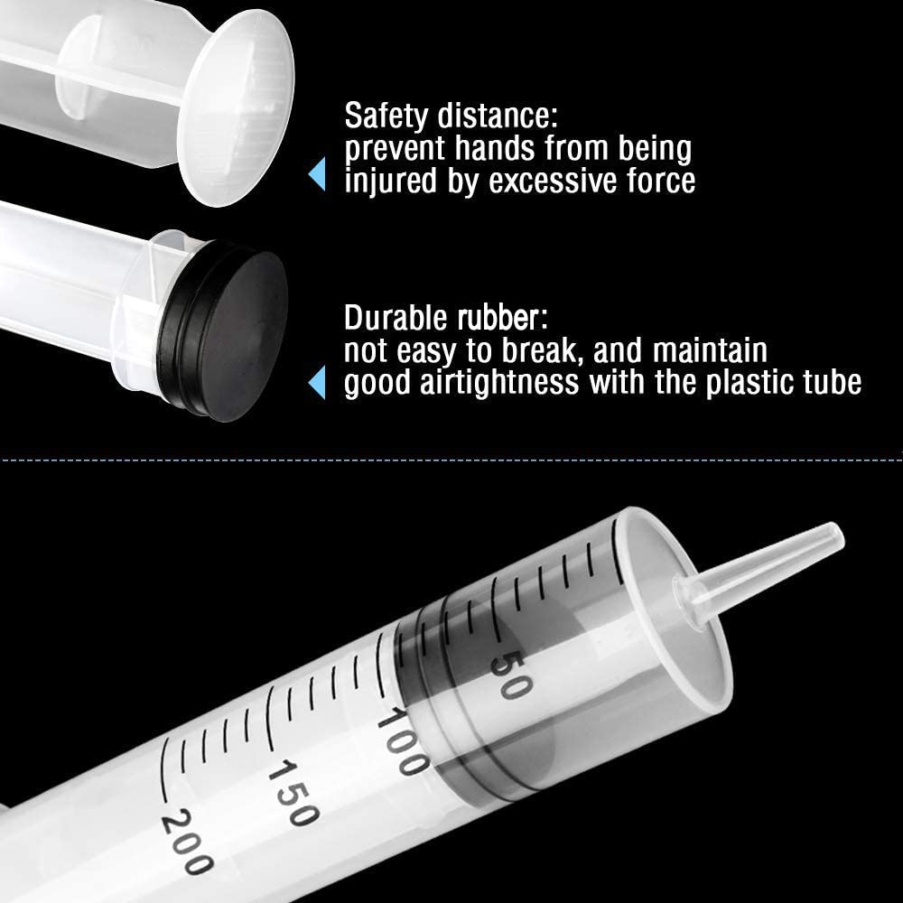 Siringa di Grande Capacà 100ml-550ml Con Tubo Da 1m Pompa Siringa di Grande Capacà 100ml-550ml Con Tubo Da 1m Pompa