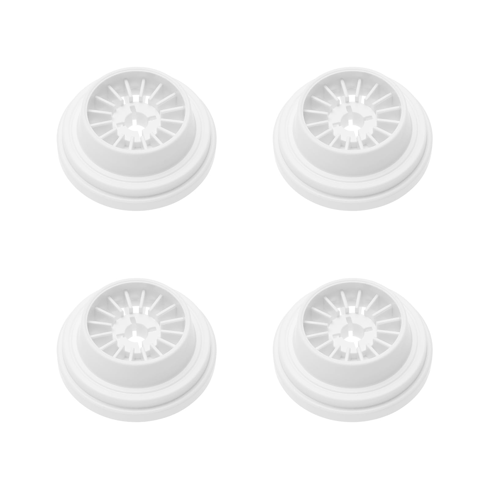 Create idea 4pcs Sewing Machine Spool Cap 44mm Pin Cap Compatible with Singer 2000 4000 5000 6000 9000 Replacement Part 511113-456 White