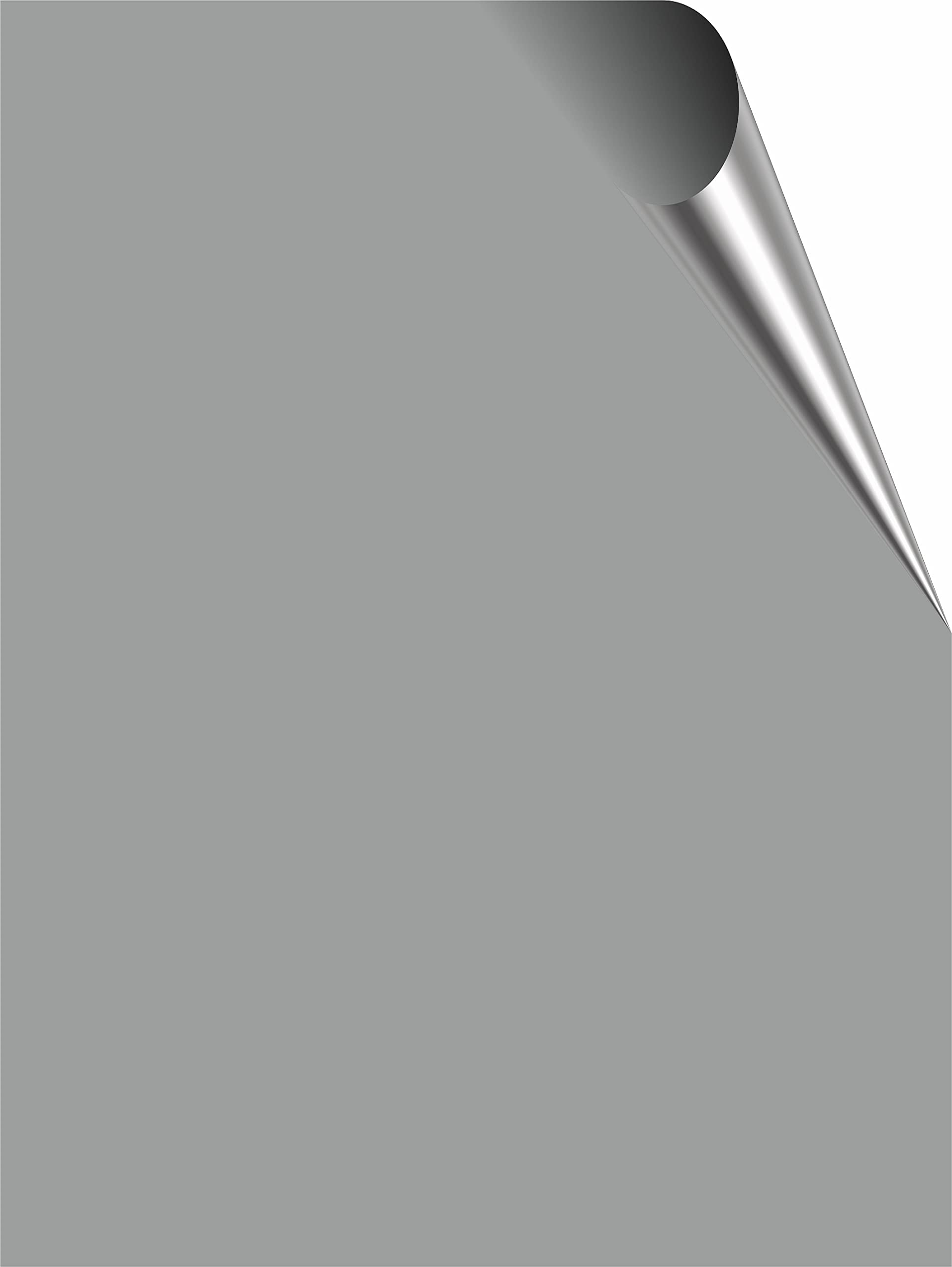 Tile Stickers, Coloured Gloss, use on 150mm x 200mm / 15cm x 20cm / 6 x 8 Inch Tiles, Waterproof for Kitchen, Splashback, Bathroom, Self Adhesive, Peel and Stick, Removable (Grey, 10)