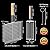 Grill Basket Set(Rectangular+Hexagon), Removable Wooden Handle, 304 Stainless Steel, Rolling Grilling Net, BBQ Accessories Tools for Vegetables Shrimp, Outdoor Cooking Camping, Birthday Gifts for Men Dad Husband