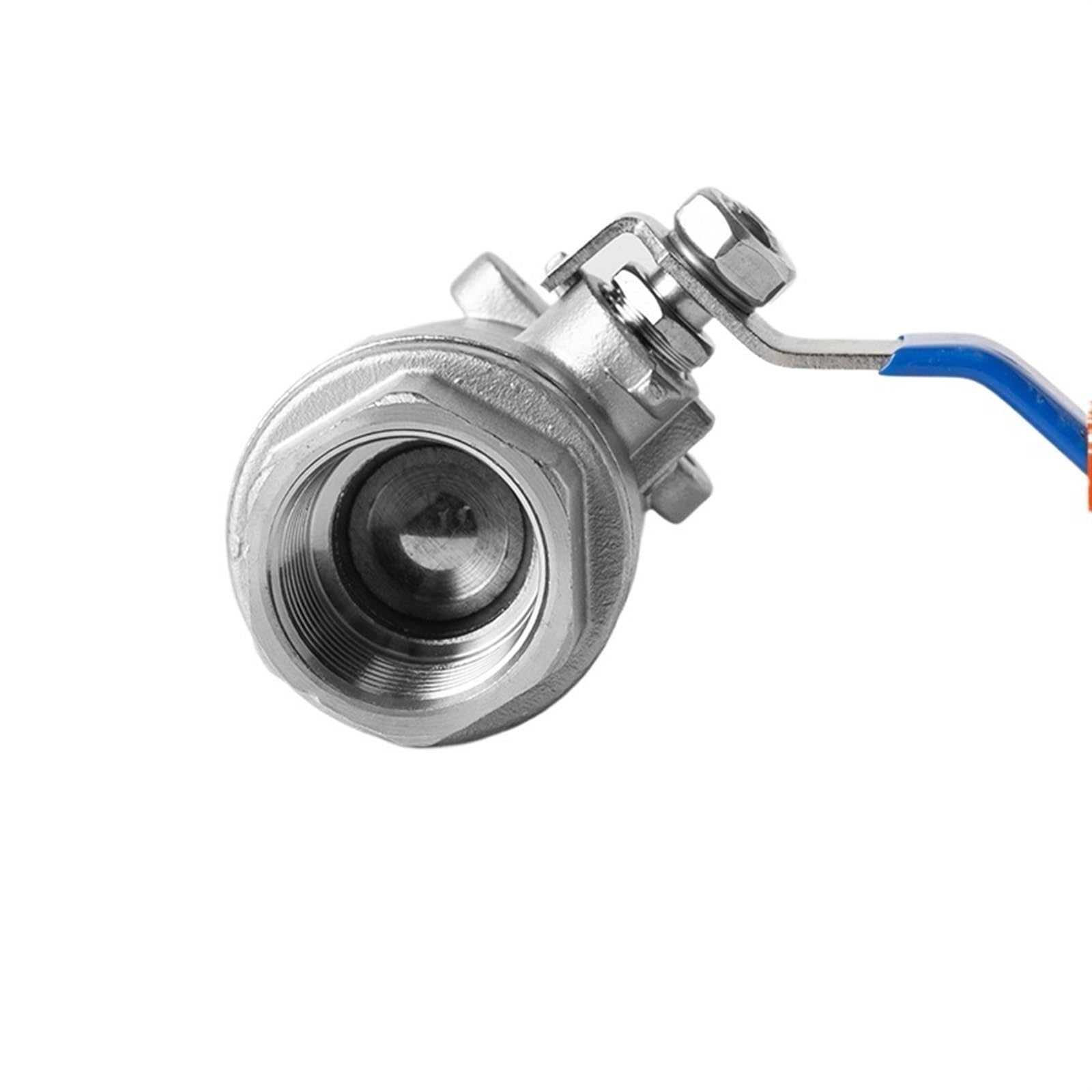 Válvula de bola DN15 acero inoxidable 304 de dos piezas roscada