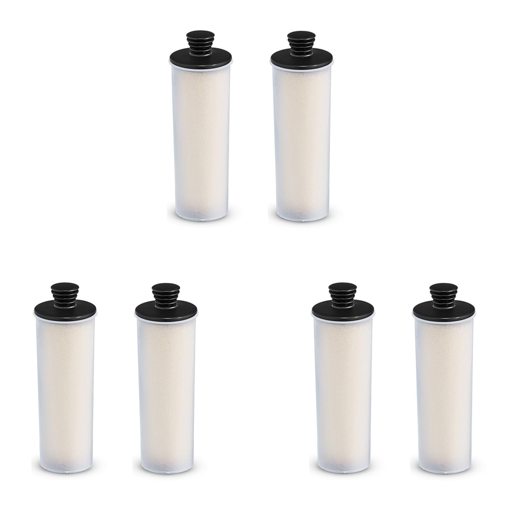 Vjsujehgy Steam Cleaner Water Purifier Descaling Cartridge for SC2 SC3 Clean Water Descaling Filter Premium Upright 6PCS