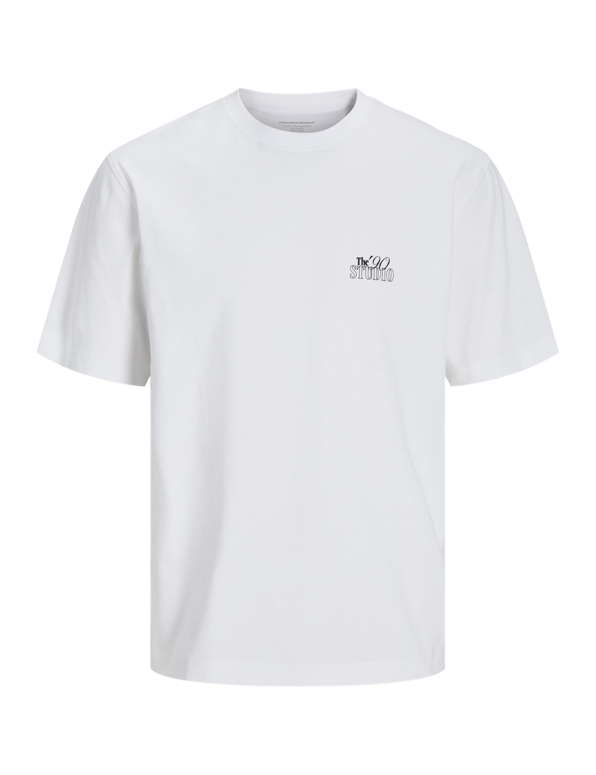JACK & JONES Men's Jorroxbury Collage Tee SS Crew Neck T-Shirt