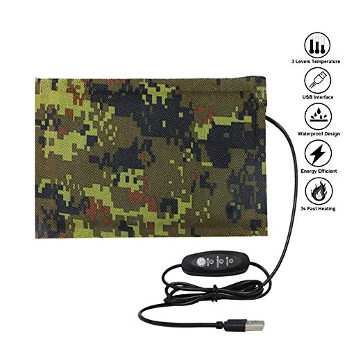 Reptile Tank Heating Pad - USB Reptile Under Tank Heat Mat Waterproof Terrarium
