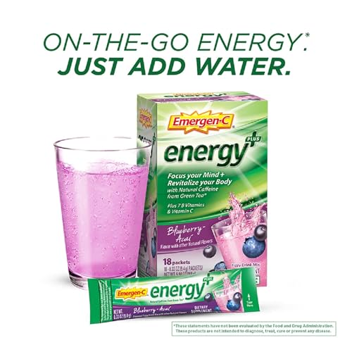 Emergen-C I00091126 Energy+, With B Vitamins, Vitamin C And Natural Caffeine From Green Tea thumb #2