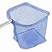 Baglaum 4X Portable Telescopic Scoop Net Table Tennis Ball Picker Net Table Tennis Ball Picker Container Training Tool for Ball, Blue