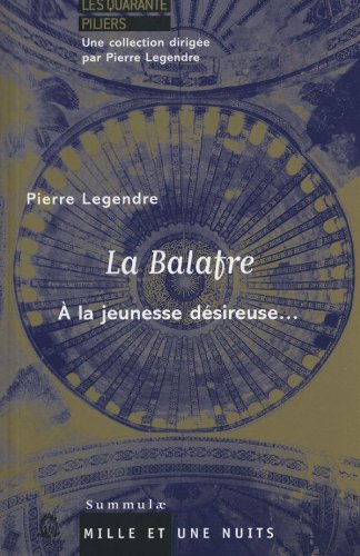 La Balafre: Discours à de jeunes étudiants sur la