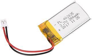 uxcell Power Supply DC 3.7V 200mAh 402035 Li-ion Rechargeable Lithium Polymer Li-Po Battery - coolthings.us