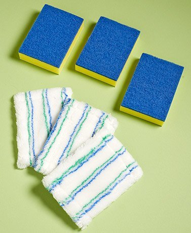 Shower, Tile and Tub Scrubber Set or Refills , 6-Pc. Refill Set