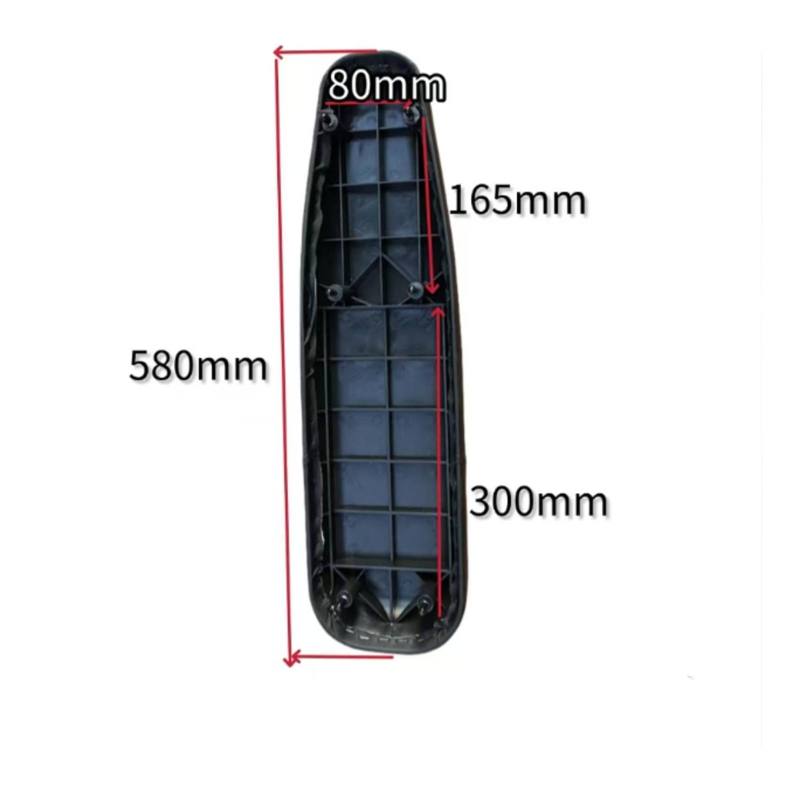 Selle de Vélo Selle de Vélo Électrique Selle Ergonomique Selle de Rechange avec Housse Lisse Cousue Design Arrondi pour Confort sous-Face Moulée à