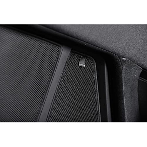 CAR SHADES Juego (Puertas traseras) Compatible con Mercedes GLA X156 2014-2020 (2-Partes) cortinillas Parasol a Medida