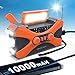 Produktbild Solar Radio, Kurbelradio mit Handyladefunktion, Notfallradio mit AM/FM, 10000mAh Wiederaufladbar Batterie, 3 Modi Led Taschenlampe, Leselampe, SOS Alarm, IPX5 Wasserschutz für Outdoor Wandern Camping