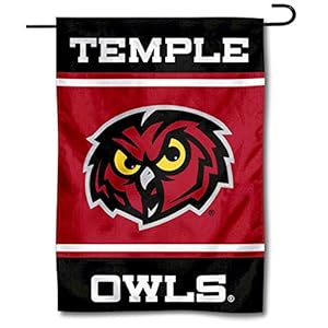 Temple Owls Garden Banner Flag