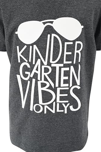 Image of Unique Baby Boys Kindergarten Vibes Only Back to School T Shirt