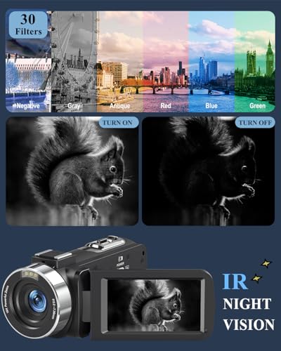 4K Camcorder for YouTube Vlogging