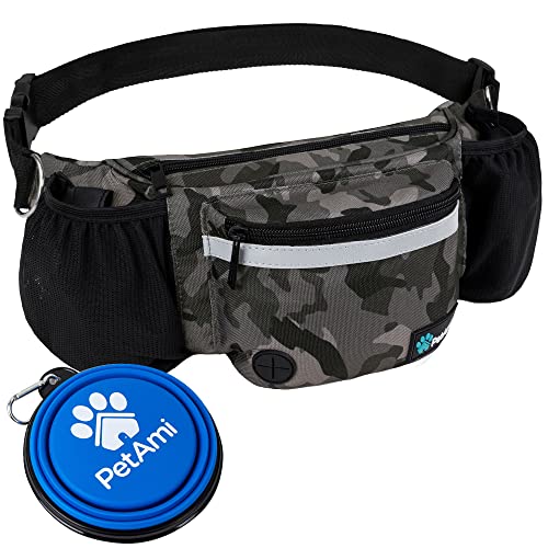 PetAmi-Dog-Fanny-Pack-Treat-Pouch-for-Dog-Walking-Training-Built-in-Poop-Bag-Dispenser-Water-Bottle-Holder-Collapsible-Bowl-Pet-Treat-Waist-Belt-for-Hiking-Running-Kibbles-Camo-Black - Cucciolini Doodles   PetAmi-Dog-Fanny-Pack-Treat-Pouch-for-Dog-Walking-Training-Built-in-Poop-Bag-Dispenser-Water-Bottle-Holder-Collapsible-Bowl-Pet-Treat-Waist-Belt-for-Hiking-Running-Kibbles-Camo-Black
