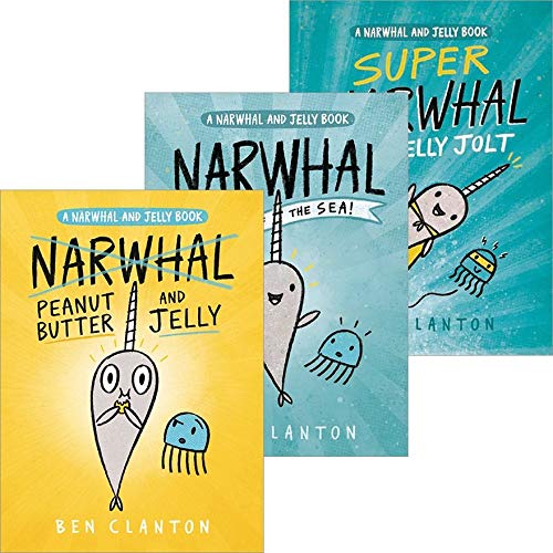 Narwhal and Jelly Trio Narwhal Unicorn of the Sea Peanut Butter