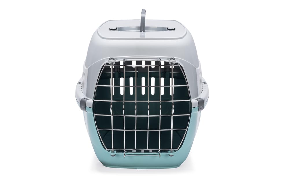 Karlie Eco Transportbox Tourist 2, 56X36X36 cm, Aquamarin