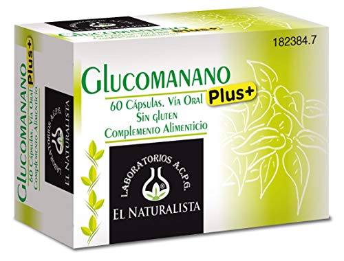 El Naturalista Glucomanano Plus 60Cap. 200 G