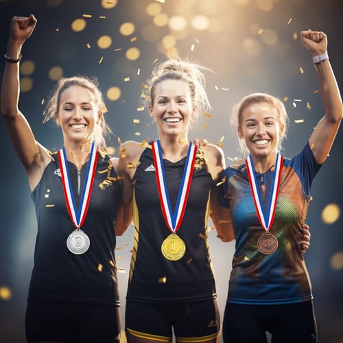 Médailles 1ère 2e 3e place pour récompenser les vainqueurs de compétitions