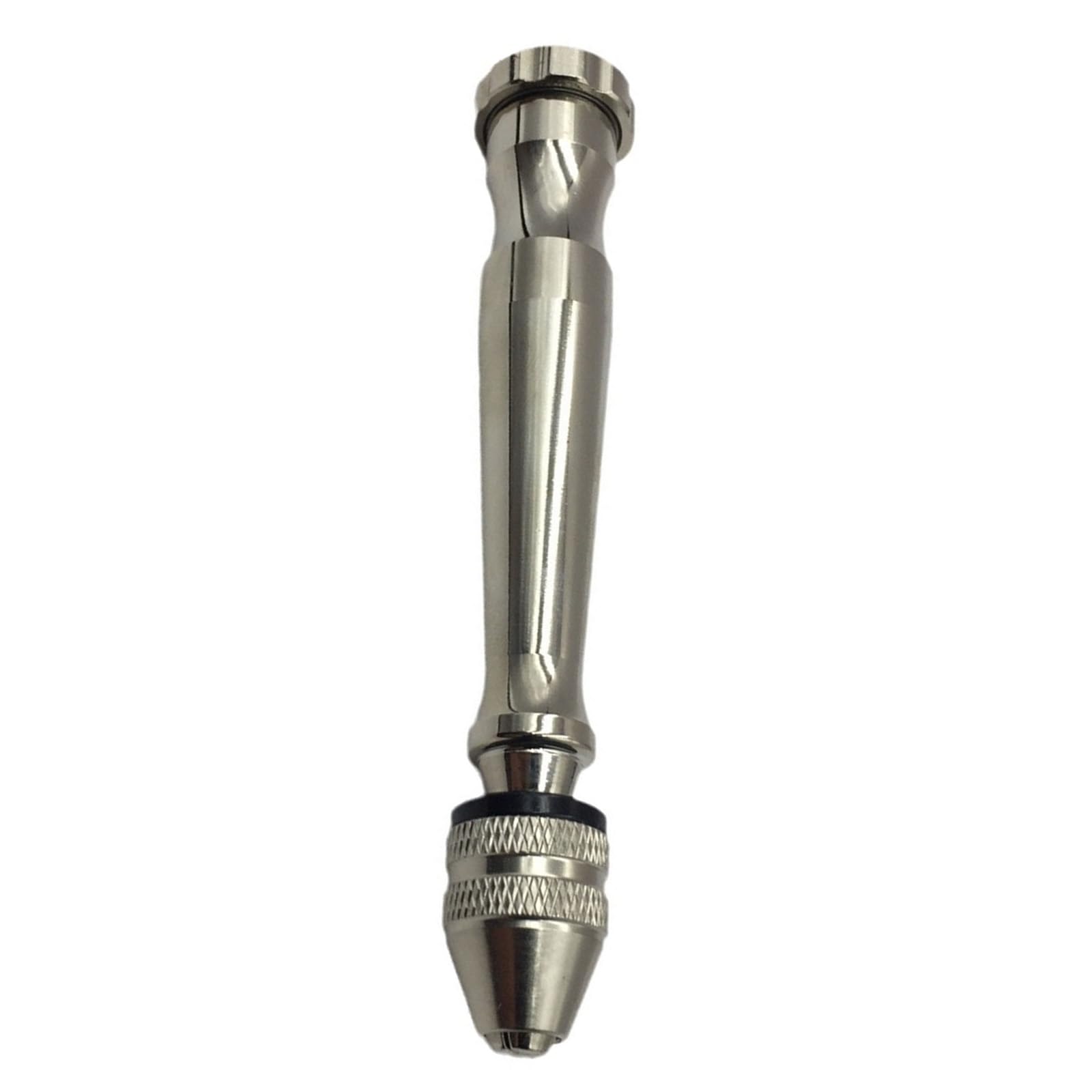 Buxuaaaa Type A Aluminum Hand Drill With Keyless Chucks Steel Twist Drill Bit Woodworking Drilling Rotary Tool Hand Manual Tool Professional Watchmaker