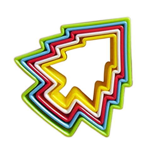 WALFOS 1 set Cookies cutter slicer frame cake diy mold heart shape