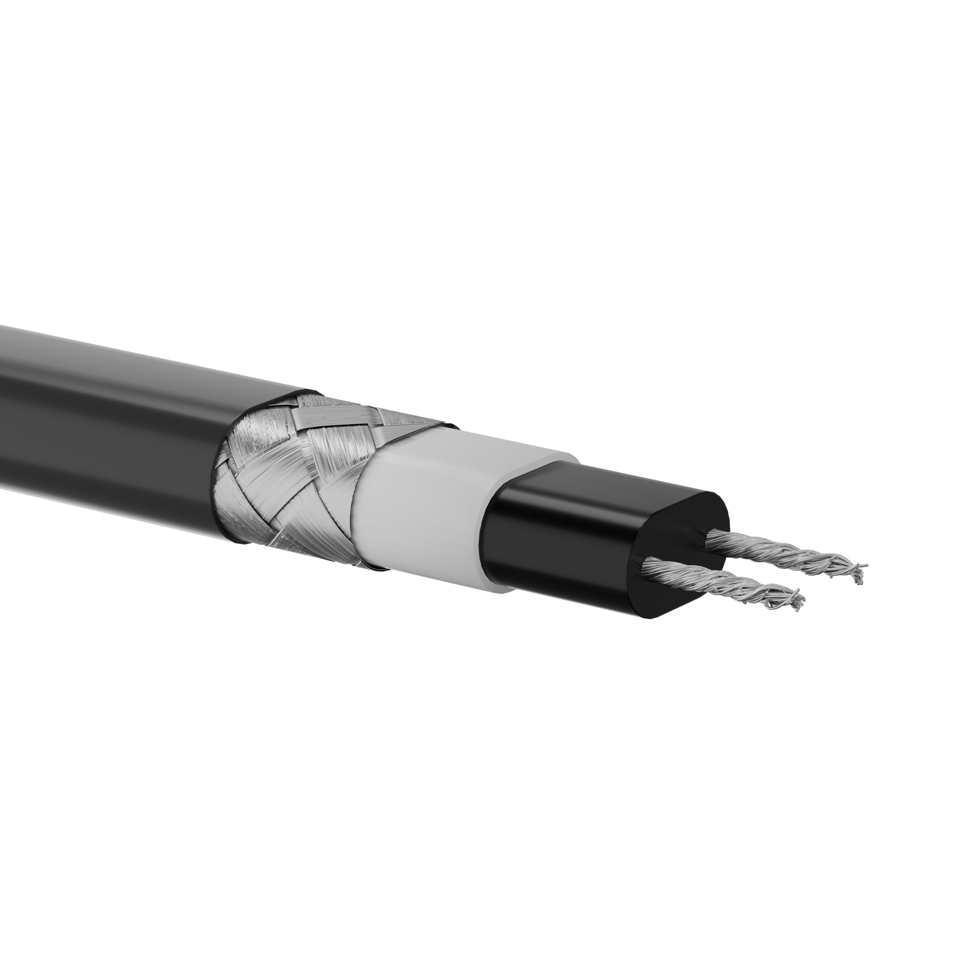 Termofol Selbstregulierendes Heizkabel CW-SR – Frostschutz für Rohre, einfache Montage innen/außen, energiesparend, IPX8, Länge 2m, langlebige Rohrbegleitheizung