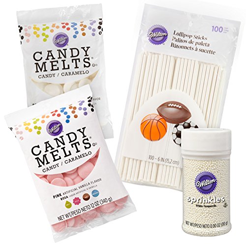 Wilton Pink-Themed Party Candy Melts Candy Kit, 4-Piece