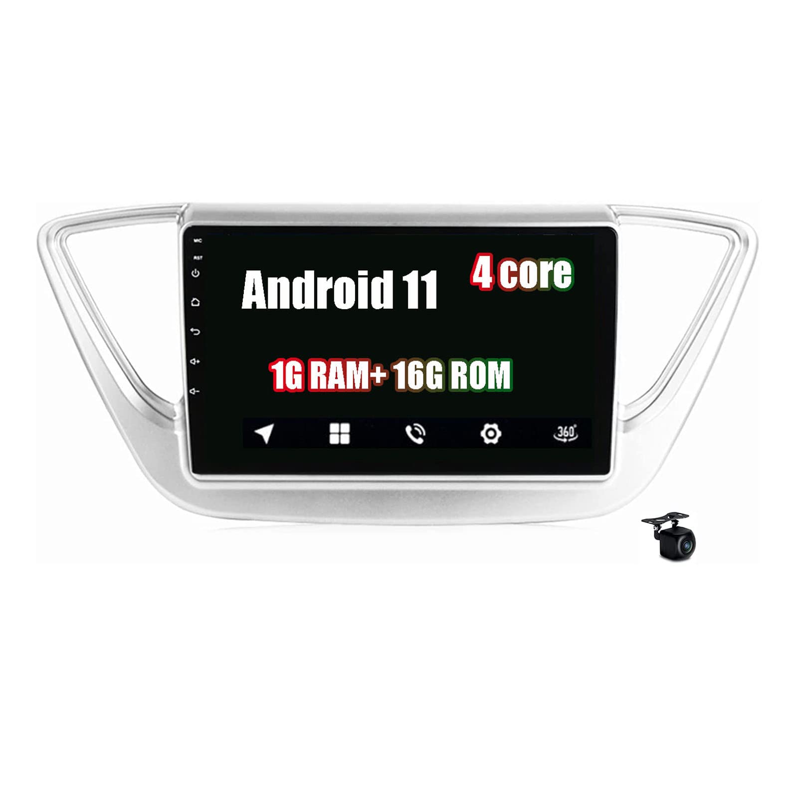 Autoradio Android Carplay pour Hyundai Verna résout le manque de navigation moderne