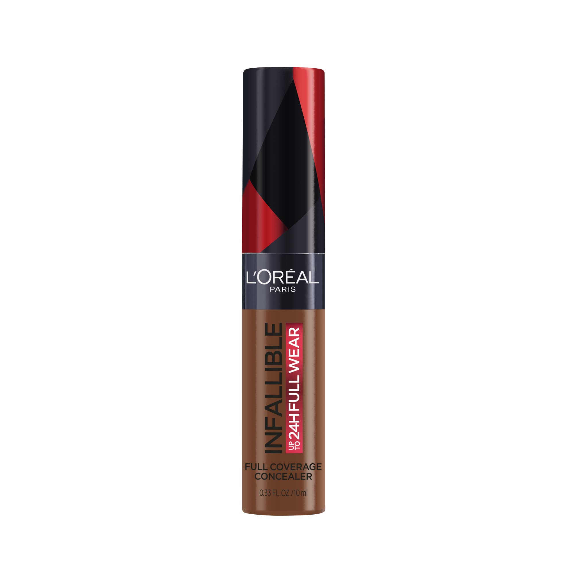 L'Oreal Paris Makeup Infallible Full Wear Waterproof Matte Concealer, Full Coverage, Espresso, 0.33 fl. oz.