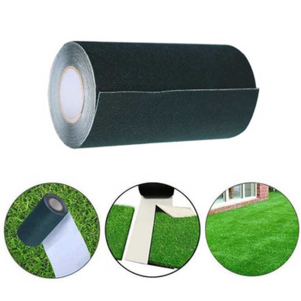 Ruban de Jointure de Gazon Artificiel, 15 cm x 15 m, Ruban de Gazon Auto-adhésif for Faux Gazon, Ruban de Couture for Fixer Le Tapis de pelouse Verte, connecter Le Faux Tapis de Gazon (Color : Green