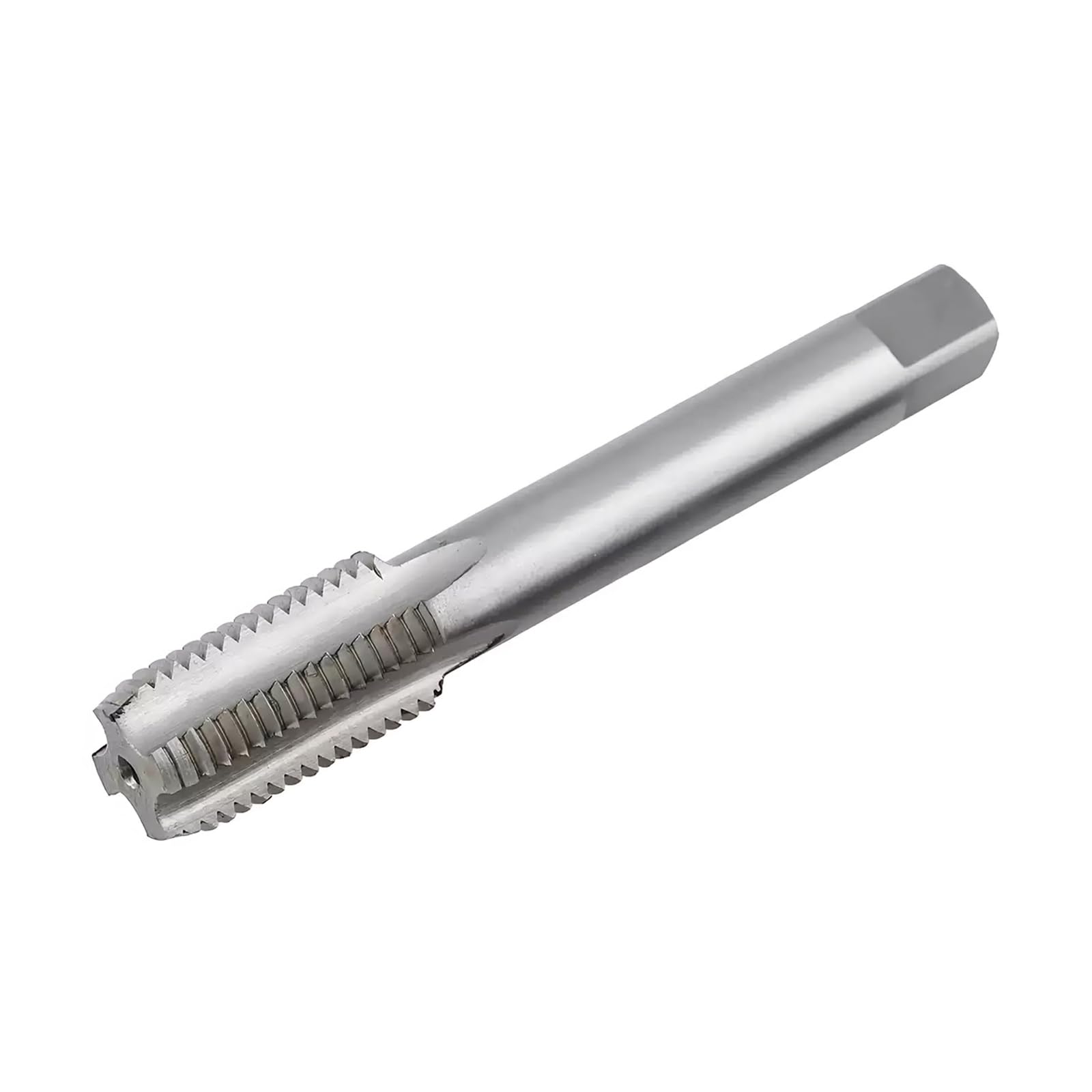 Macho de roscar fino métrico M20 x 1 mm, 1 pieza, mano derecha, acero de alta velocidad (HSS), 4 ranuras rectas, para máquina, taladro, roscado, reparación, herramienta de roscado.