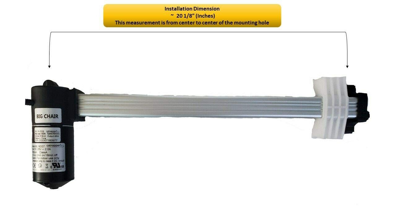 Mulin Electric Power Recliner Motor Replacement with Cord Model ML18